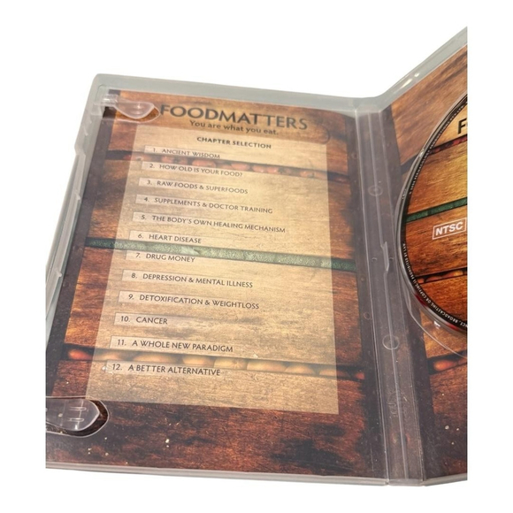 Food Matters DVD Documentary You Are What You Eat NTSC All Regions Health Film - Picture 7 of 10